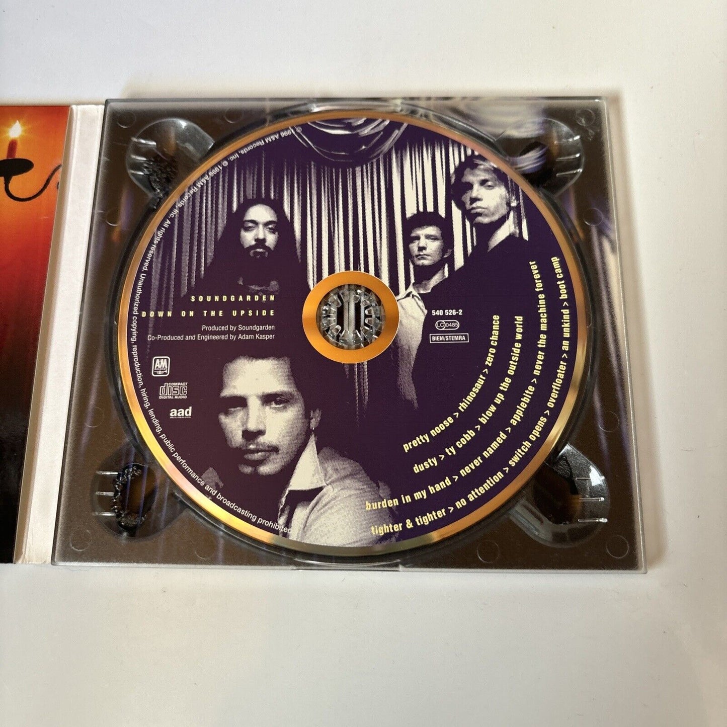 Soundgarden - Down On The Upside (CD, 1996) A&M Records 3907238 Digipak
