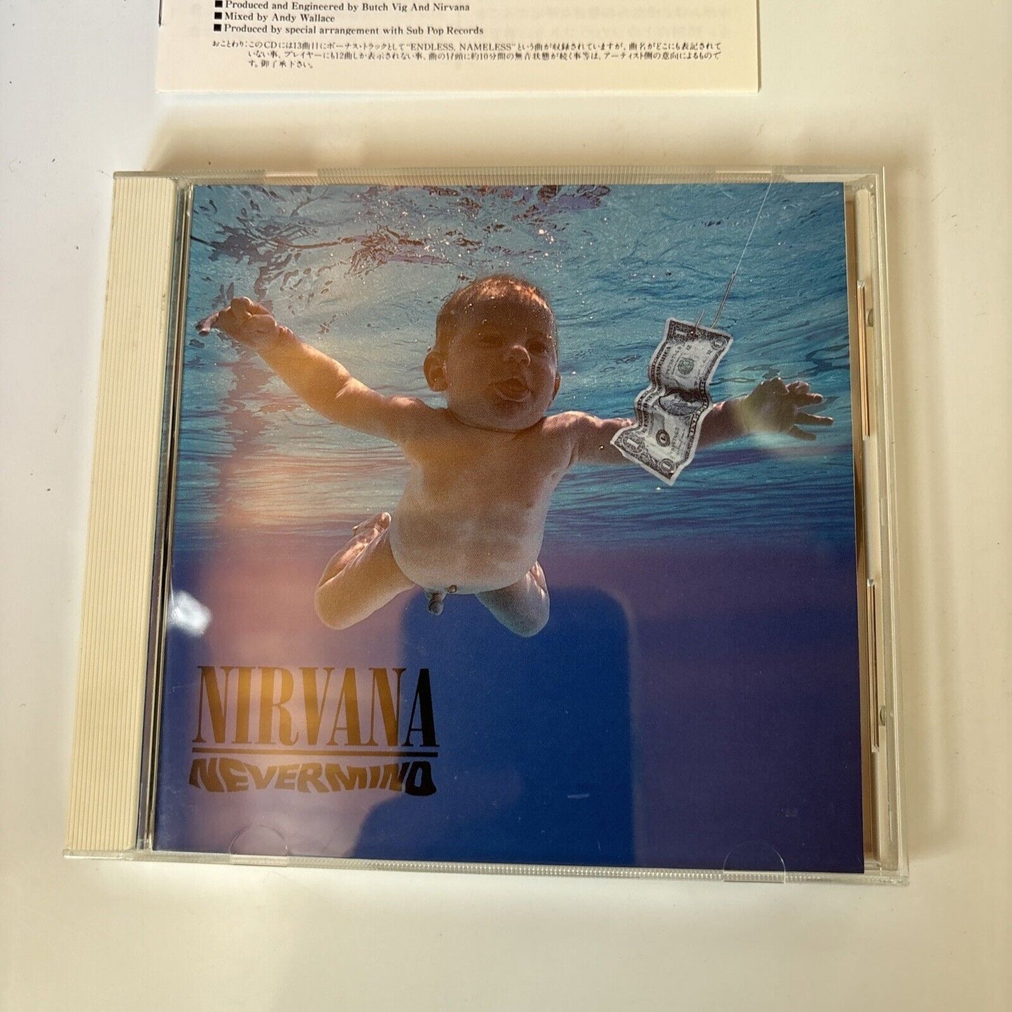 Nirvana - Nevermind (CD, 1991) Japan  MVC6-67