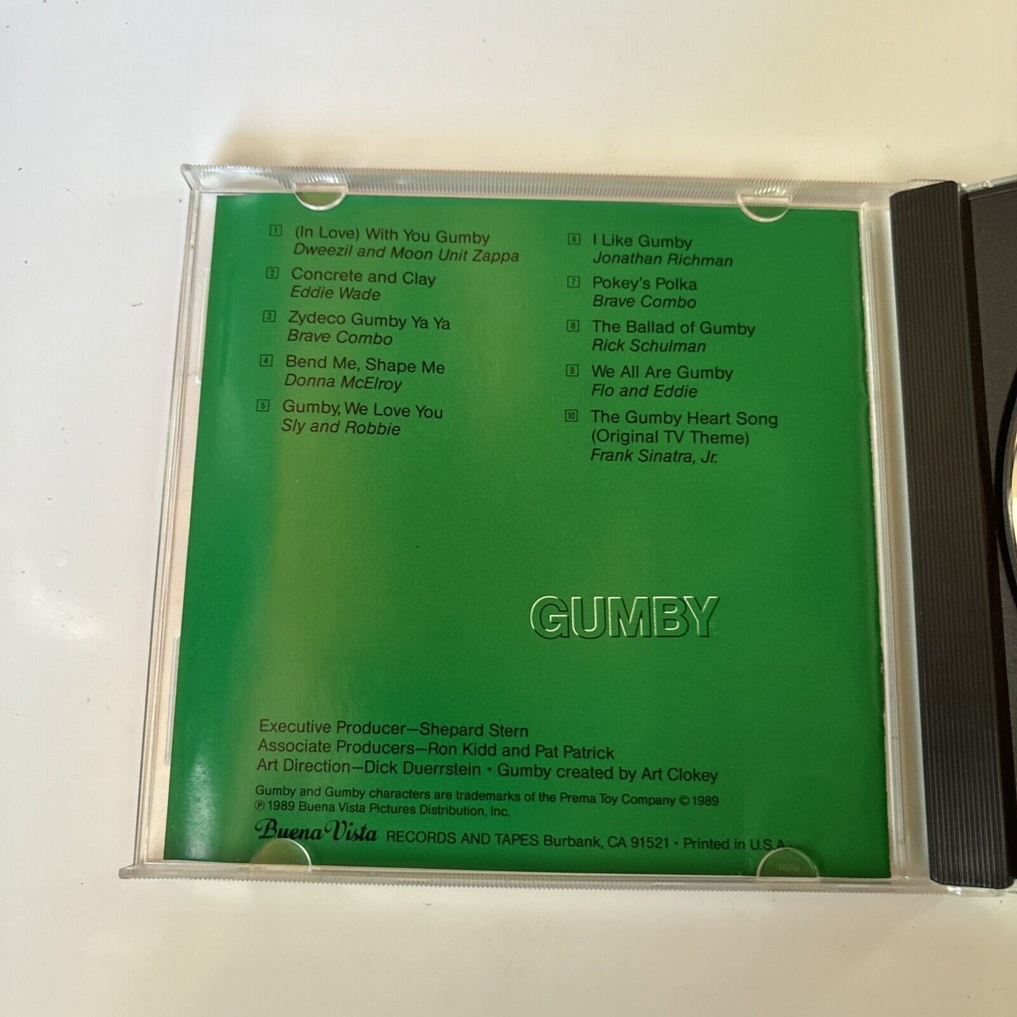 Various Artists - Gumby (CD, 1989) USA Buena Vista Records