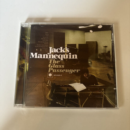 Jack's Mannequin - The Glass Passenger (CD, 2008) Sire 371452-2