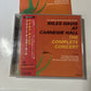 Miles Davis At Carnegie Hall - The Complete Concert (CD, 1998) Japan SRCs-8733-4