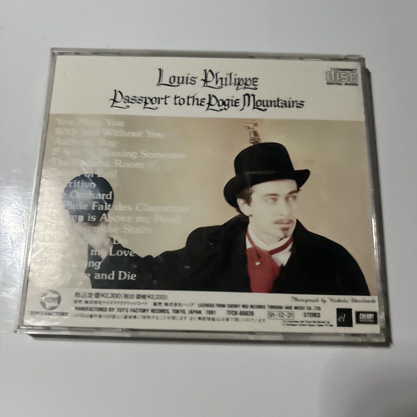 Louis Philippe - Passport To The Pogie Mountains (CD, 1987) Japan tfck-88826