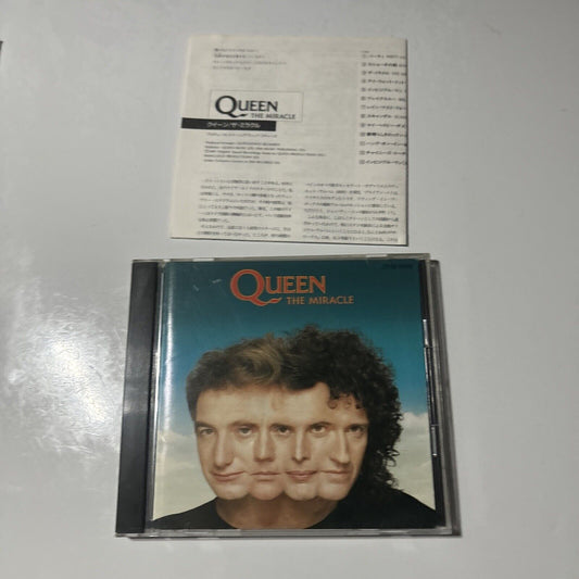 Queen - The Miracle [Japan Bonus Track] (CD, 1989) Japan CP32-5839 EMI
