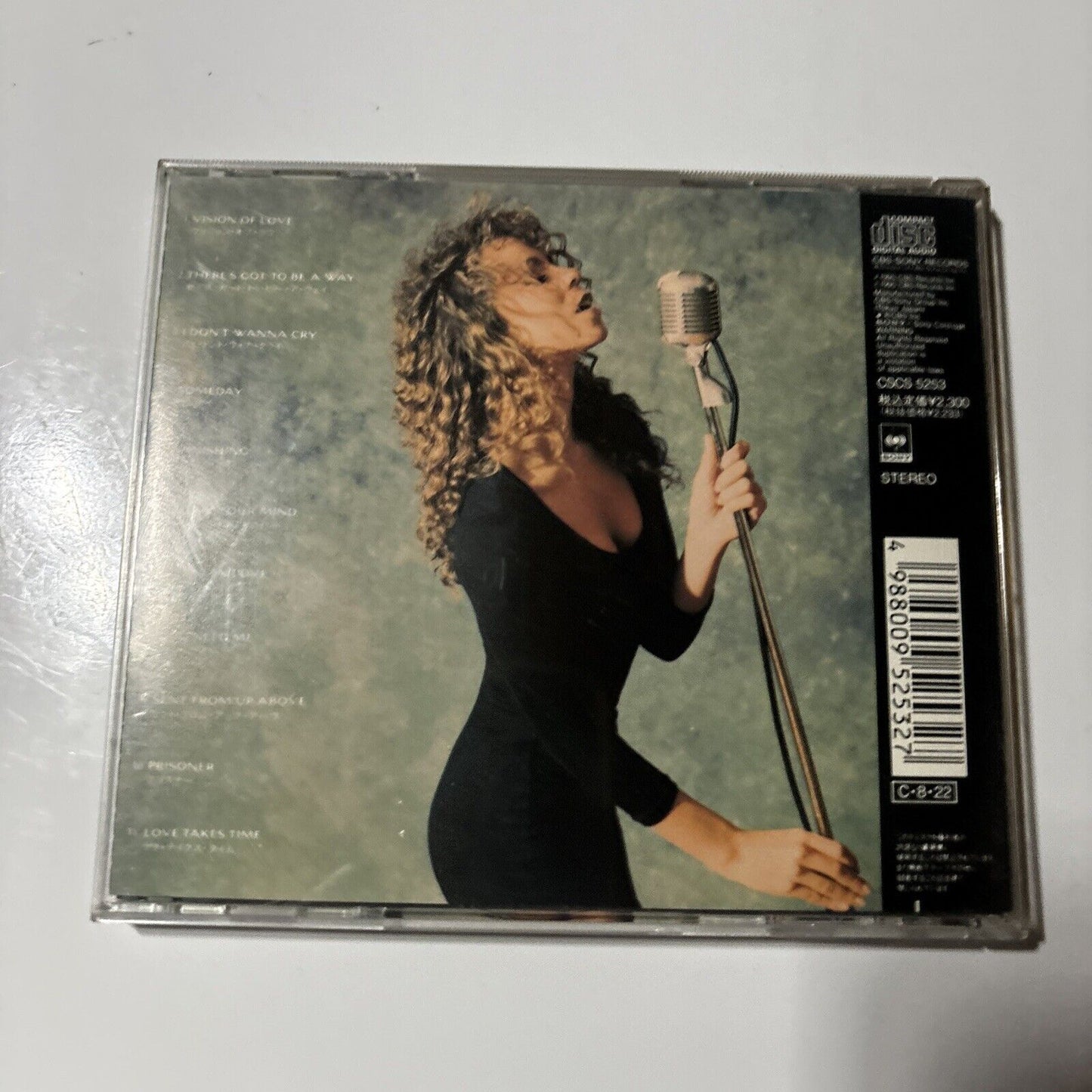 Mariah Carey - Mariah Carey (CD, 1980) Japan CBS/Sony cscs-5253