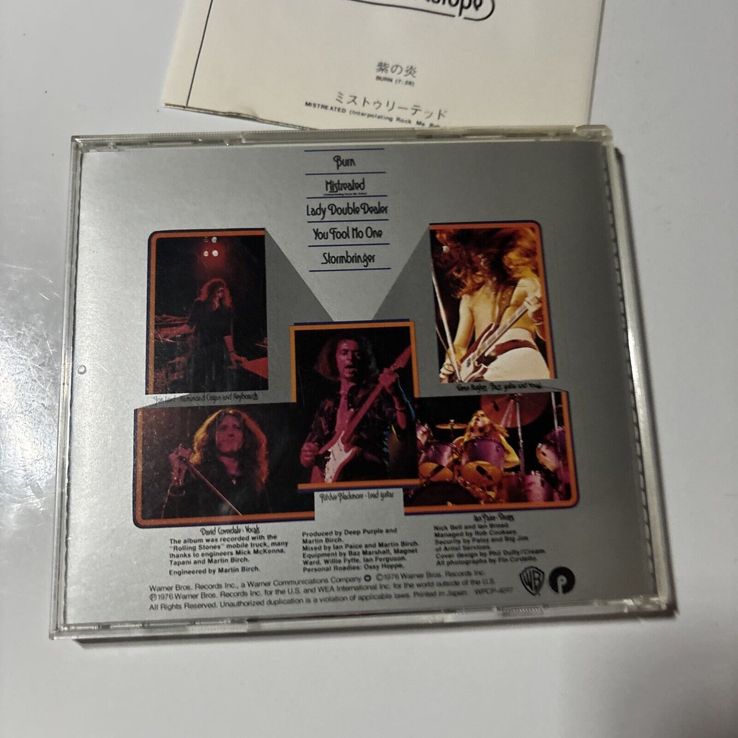 Deep Purple - Made In Europe (CD, 1976) Japan wpcp-4017