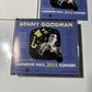 Benny Goodman - The Famous 1938 Carnegie Hall Jazz Concert (CD, 2001) SRCS 9610