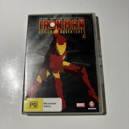 Iron Man Armored Adventures : Vol 4 (DVD, 2007) Region 4