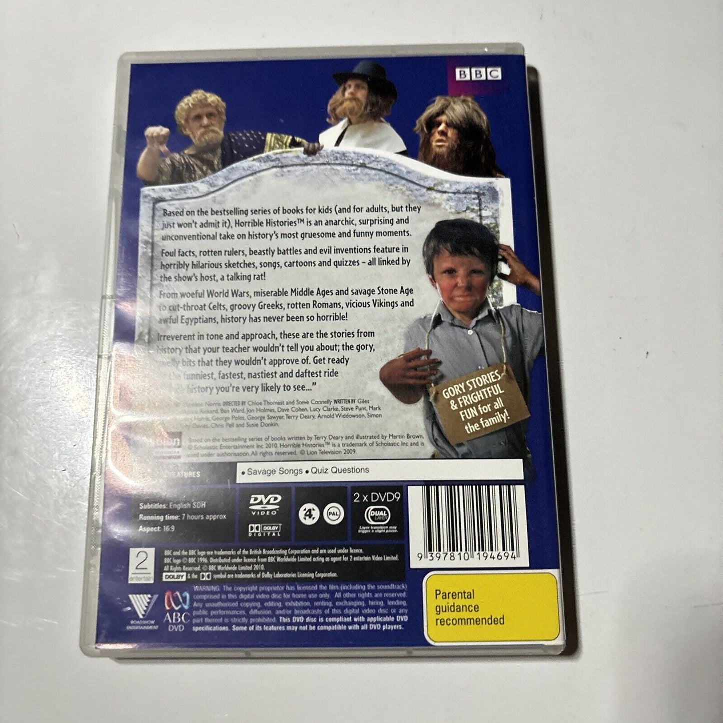 Horrible Histories : Series 1 (DVD, 2009) Region 4