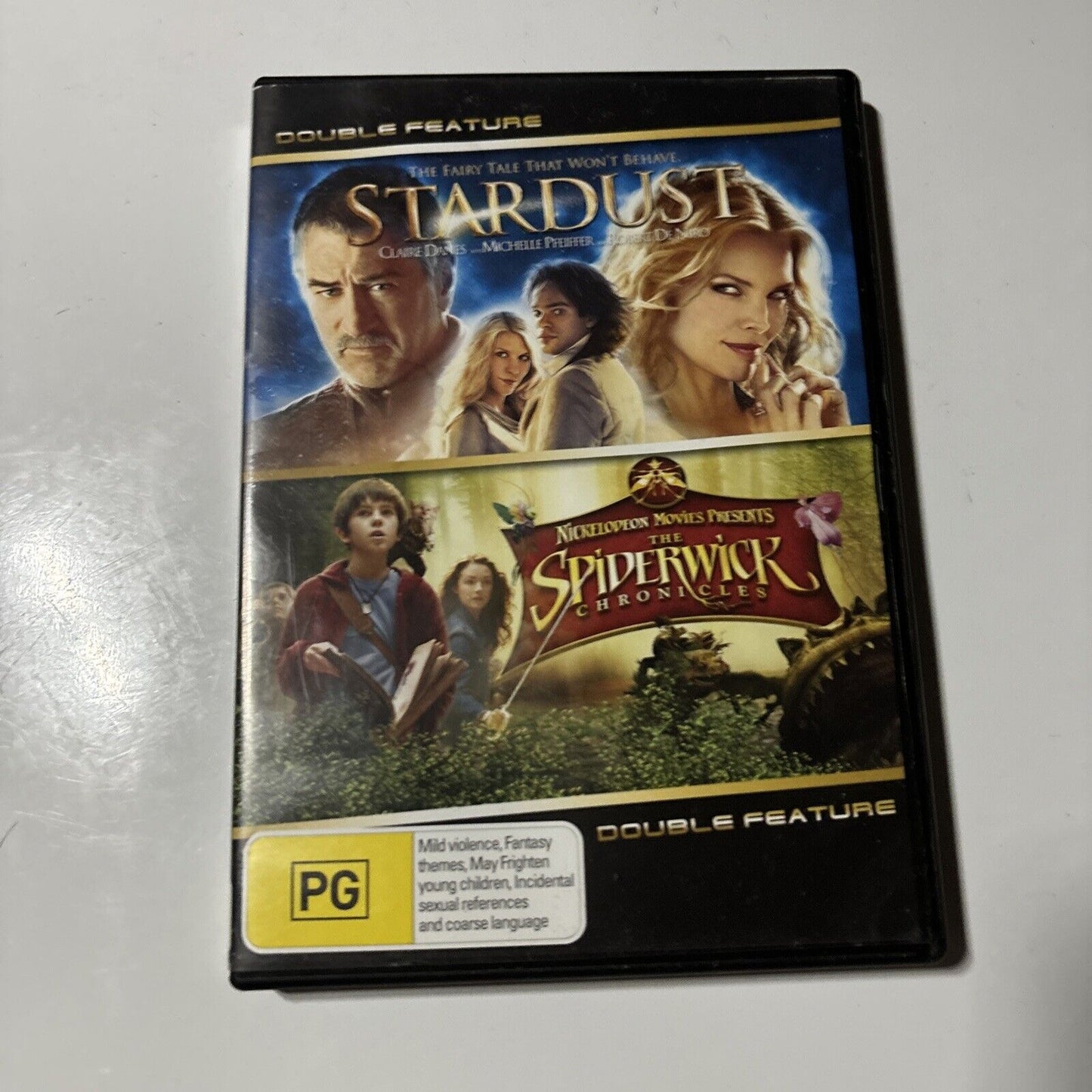 Stardust / The Spiderwick Chronicles  (DVD, 2007) Peter O'Toole Region 4