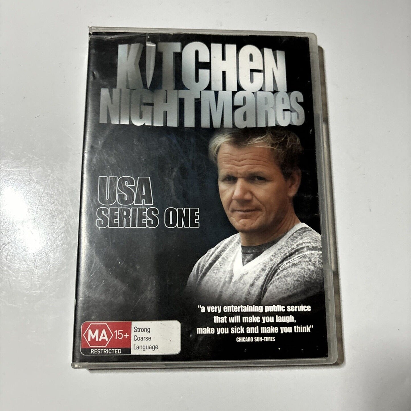 Ramsay's Kitchen Nightmares USA : Series 1 (DVD, 2008) *Missing One Disc*