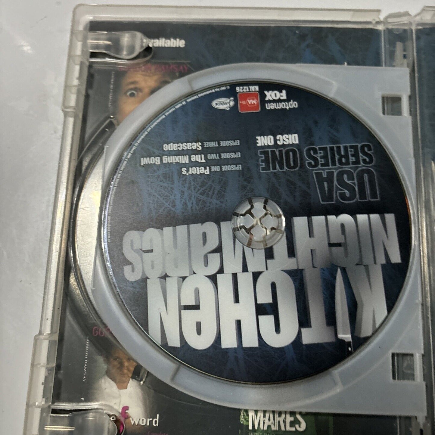 Ramsay's Kitchen Nightmares USA : Series 1 (DVD, 2008) *Missing One Disc*