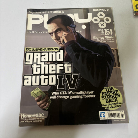 Play Magazine UK Issue 164 2008 Grand Theft Auto IV