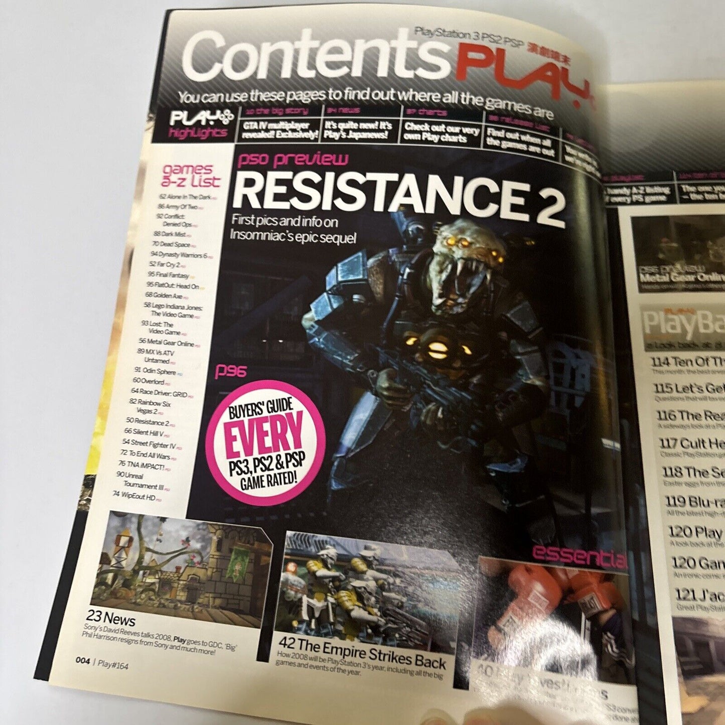 Play Magazine UK Issue 164 2008 Grand Theft Auto IV