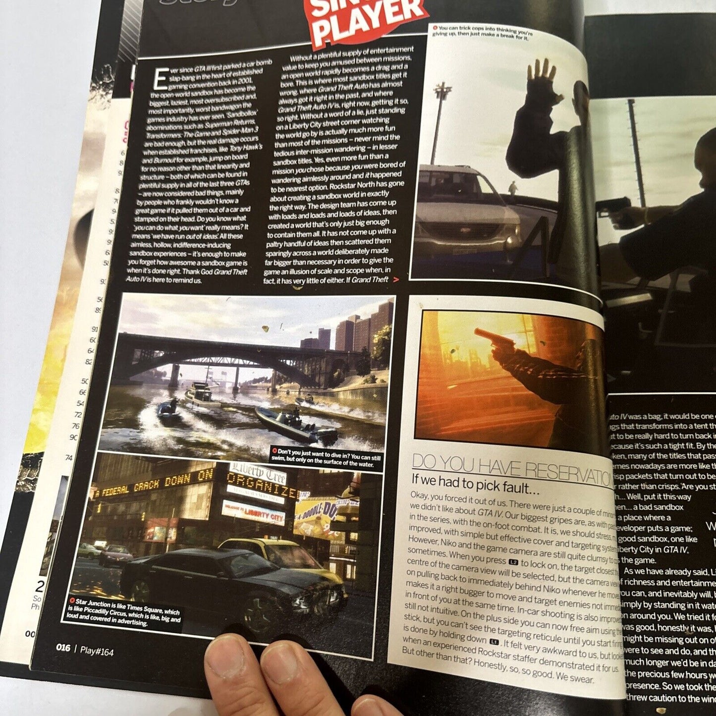 Play Magazine UK Issue 164 2008 Grand Theft Auto IV