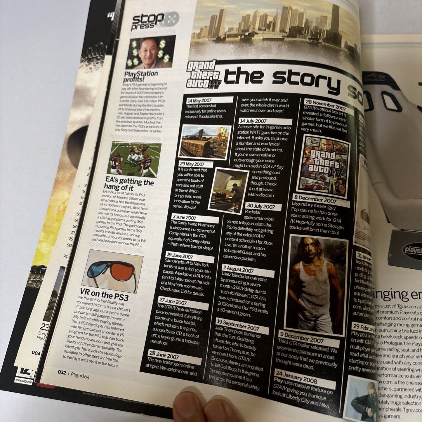 Play Magazine UK Issue 164 2008 Grand Theft Auto IV