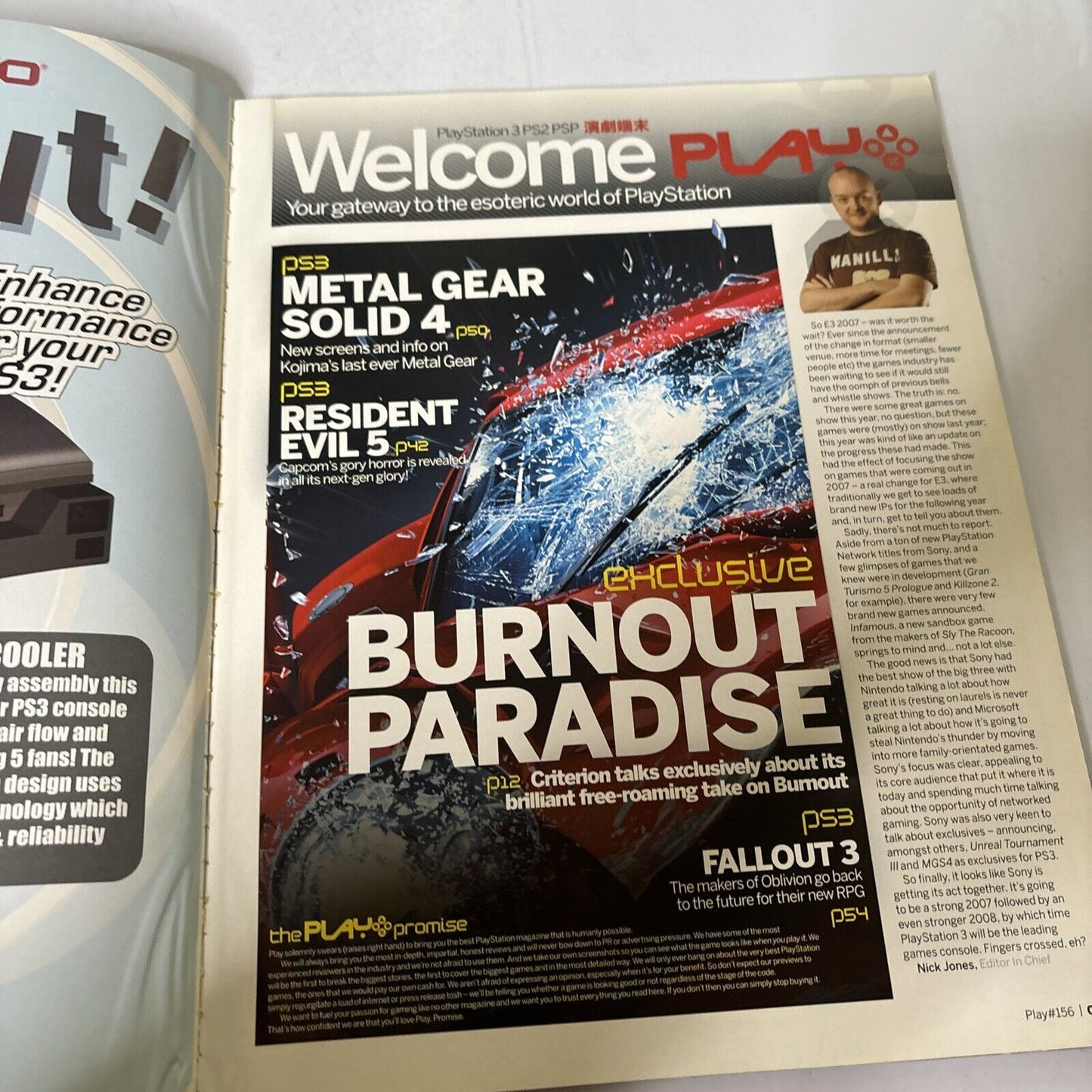 Play PlayStation Magazine UK Issue 156 2007 Burnout Paradise