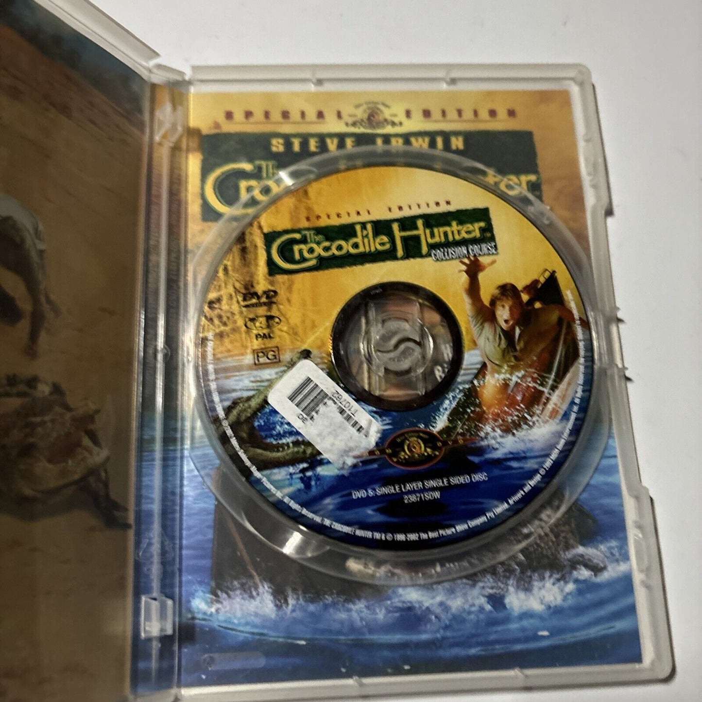The Crocodile Hunter - Collision Course (DVD, 2002) Steve Irwin Region 4