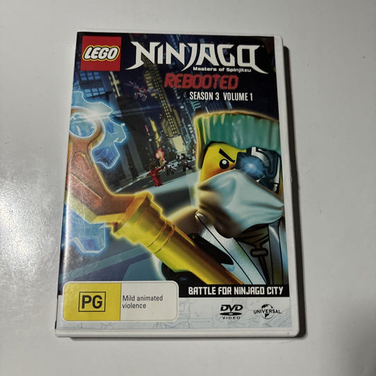 Lego Ninjago - Masters of Spinjitzu : Series 3 : Vol 1 (DVD, 2011) Region 4 &2