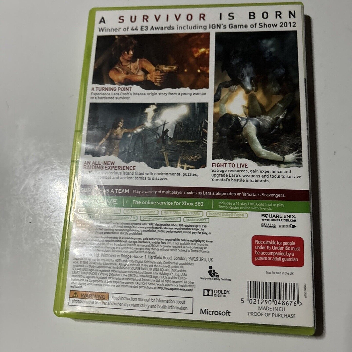 Tomb Raider - Xbox 360 PAL