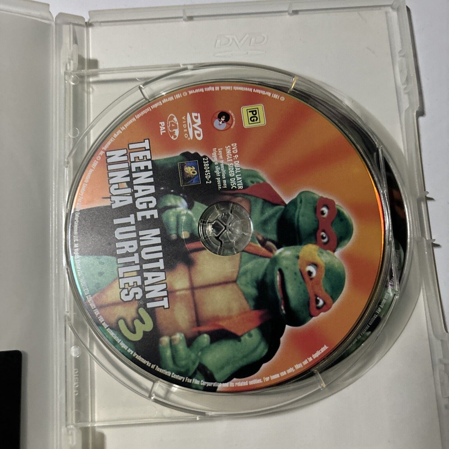 Teenage Mutant Ninja Turtles 2 & 3 (DVD, 2-Disc) Region 4