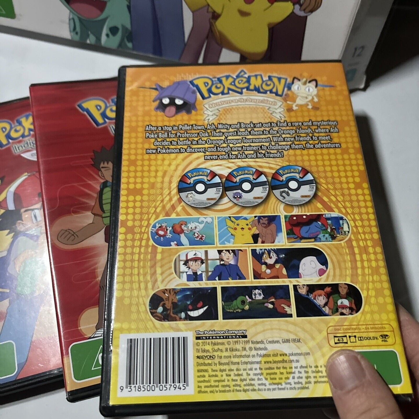 Pokemon : Season 1 & 2 Limited Edition Collection (DVD, 2015, 12-Disc) Region 4