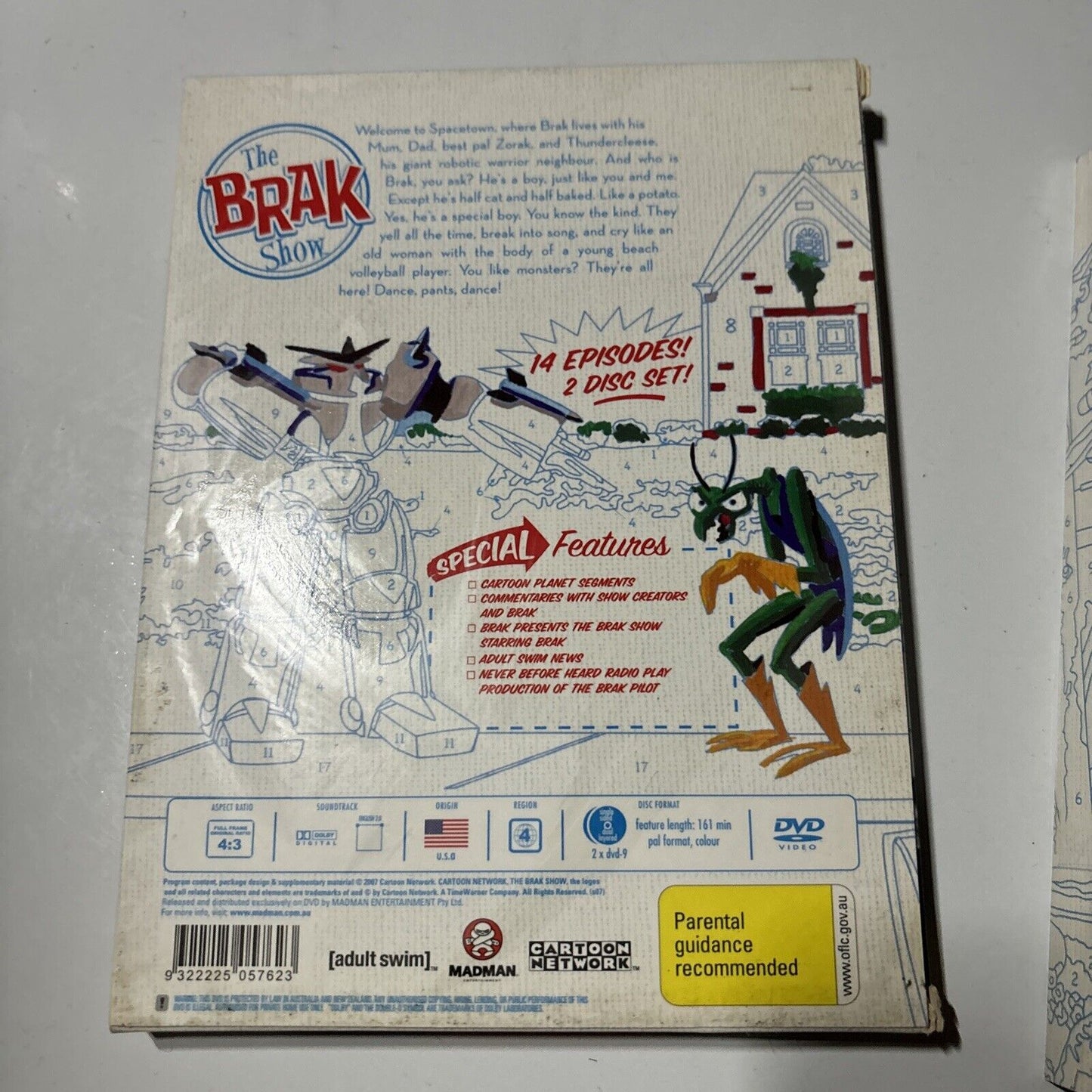 The Brak Show: Season 1 (DVD, 2001) Region 4