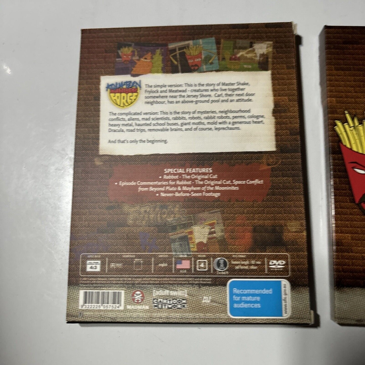 Aqua Teen Hunger Force : Vol 1 (DVD, 2000) Region 4