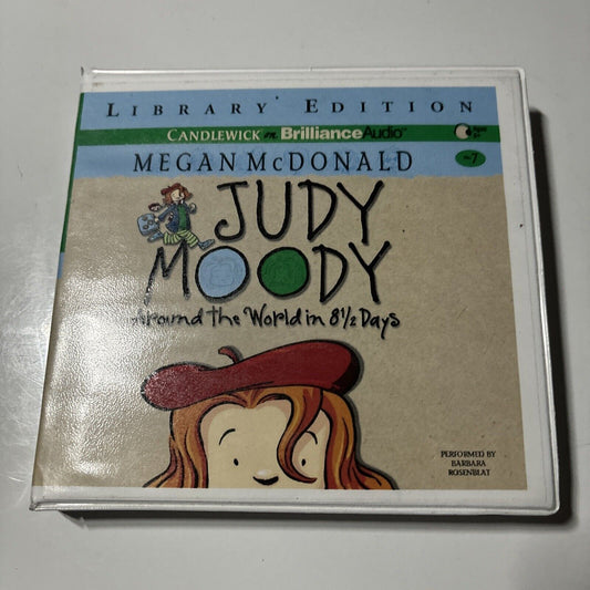 Judy Moody Around The World In 8 1/2 Days by Megan McDonald (Audio CD, 2011)