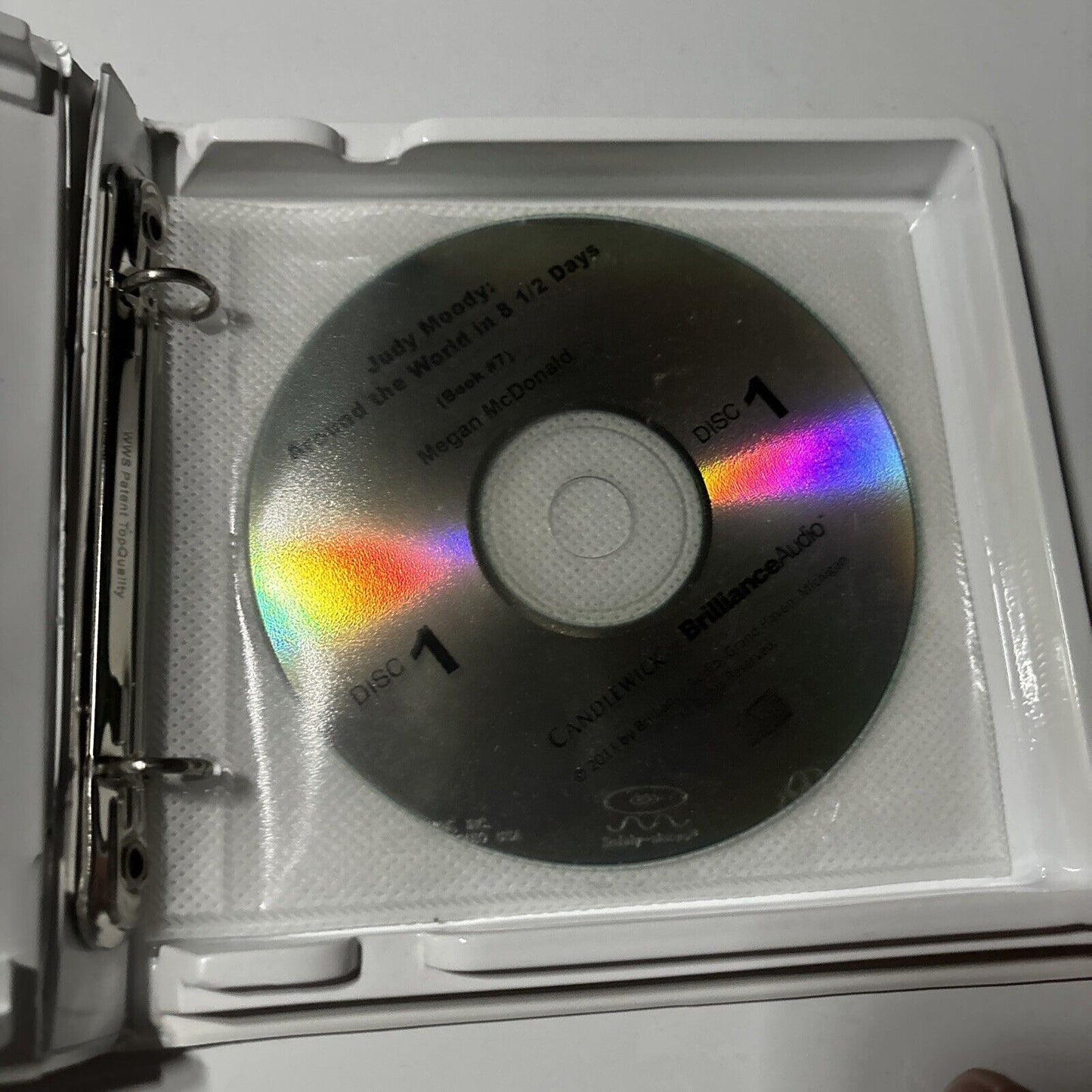 Judy Moody Around The World In 8 1/2 Days by Megan McDonald (Audio CD, 2011)