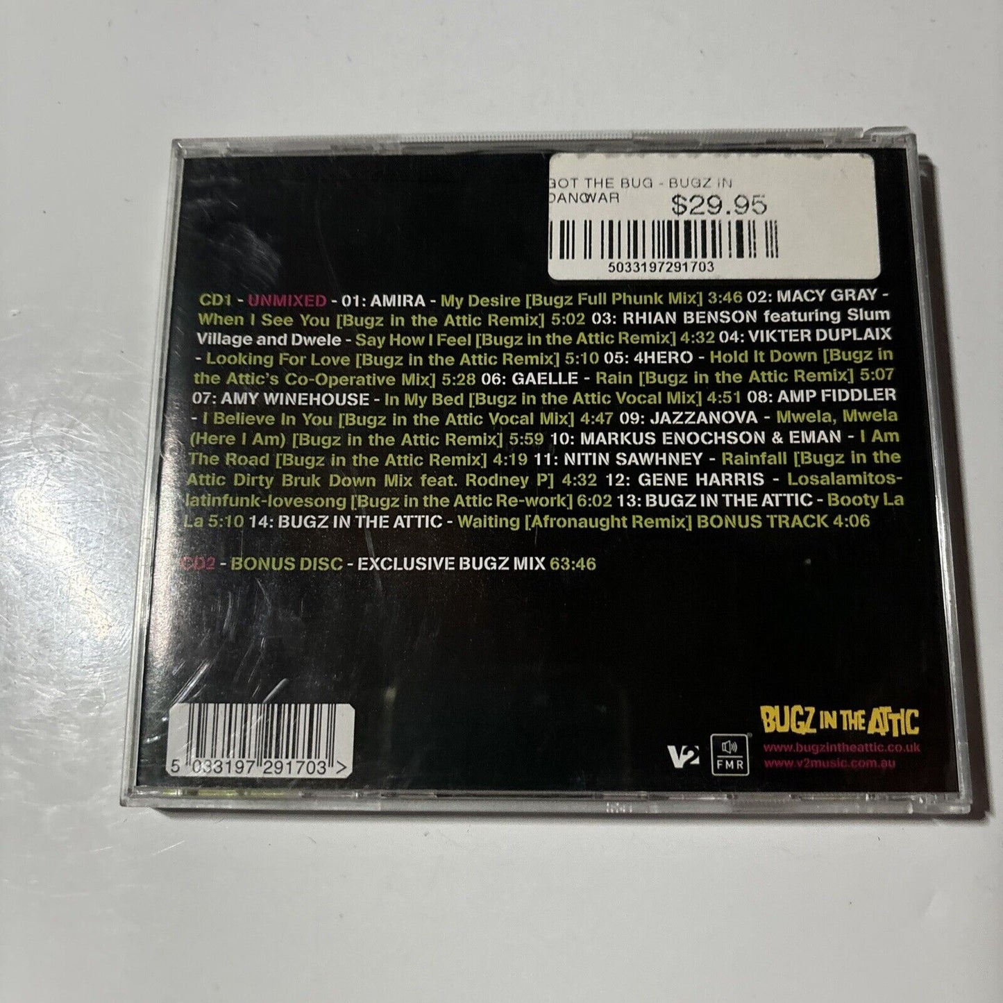 Bugz In The Attic - Got The Bug (CD, 2004)