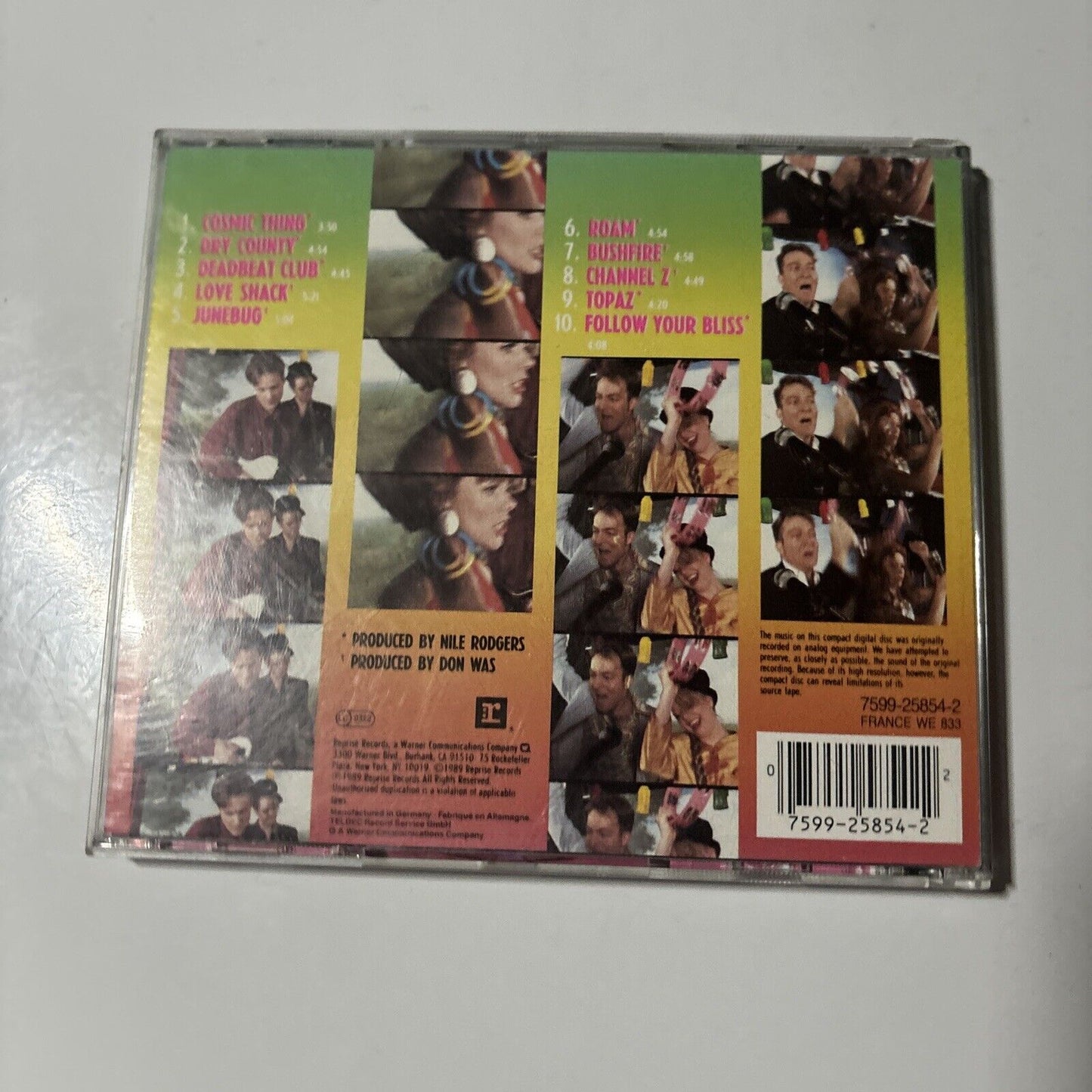 The B-52's - Cosmic Thing (CD, 1989) Reprise Records 6735459