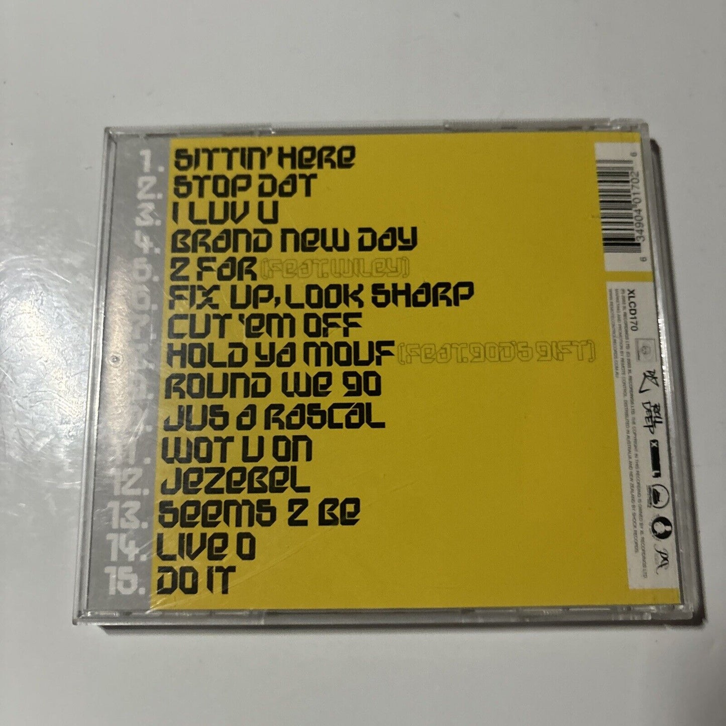 Dizzee Rascal - Boy In Da Corner (CD, 2003) XL Recordings XLCD170