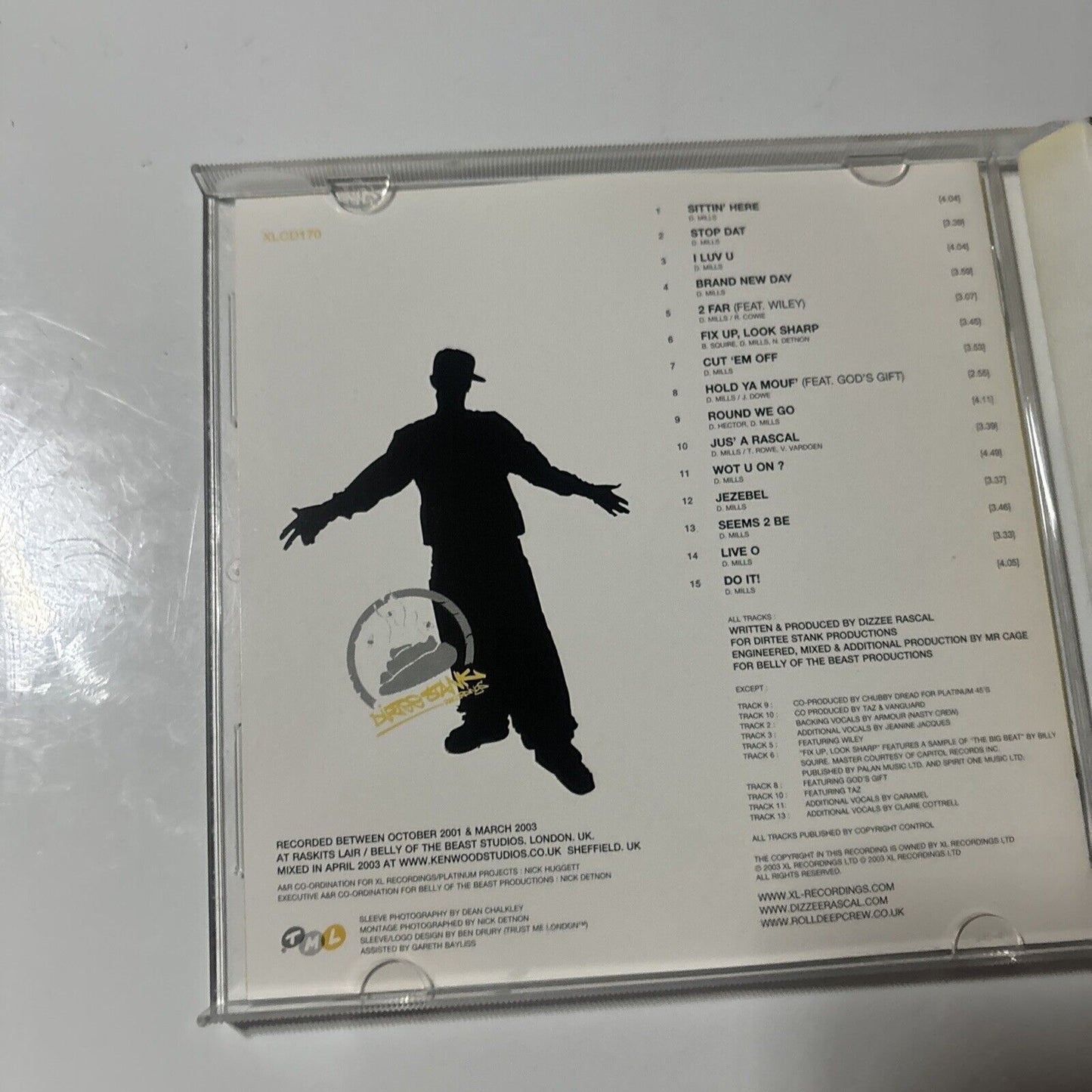 Dizzee Rascal - Boy In Da Corner (CD, 2003) XL Recordings XLCD170