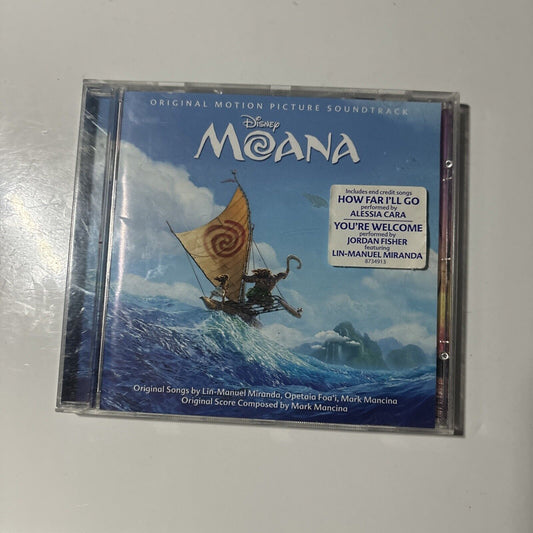 Moana (Original Motion Picture Soundtrack) (CD, 2016) Walt Disney Records