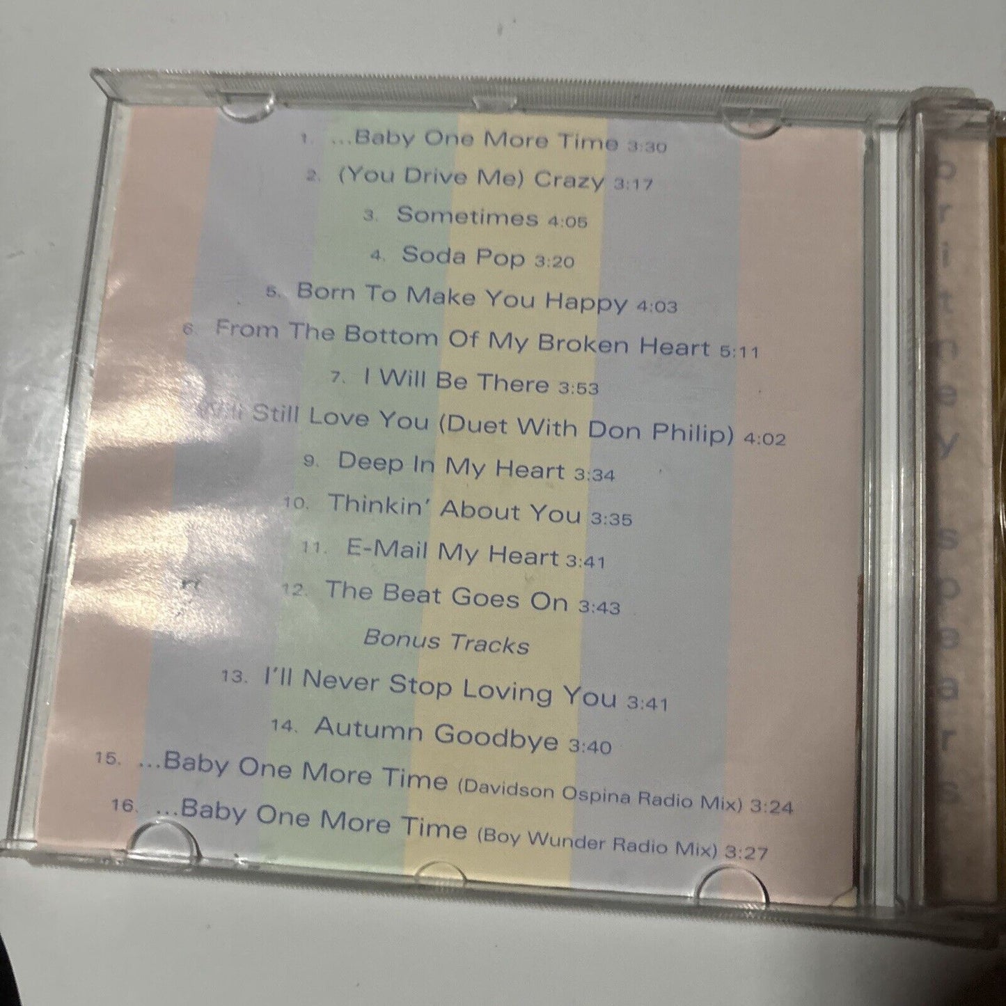 Britney Spears - ...Baby One More Time (CD, 1999) ive