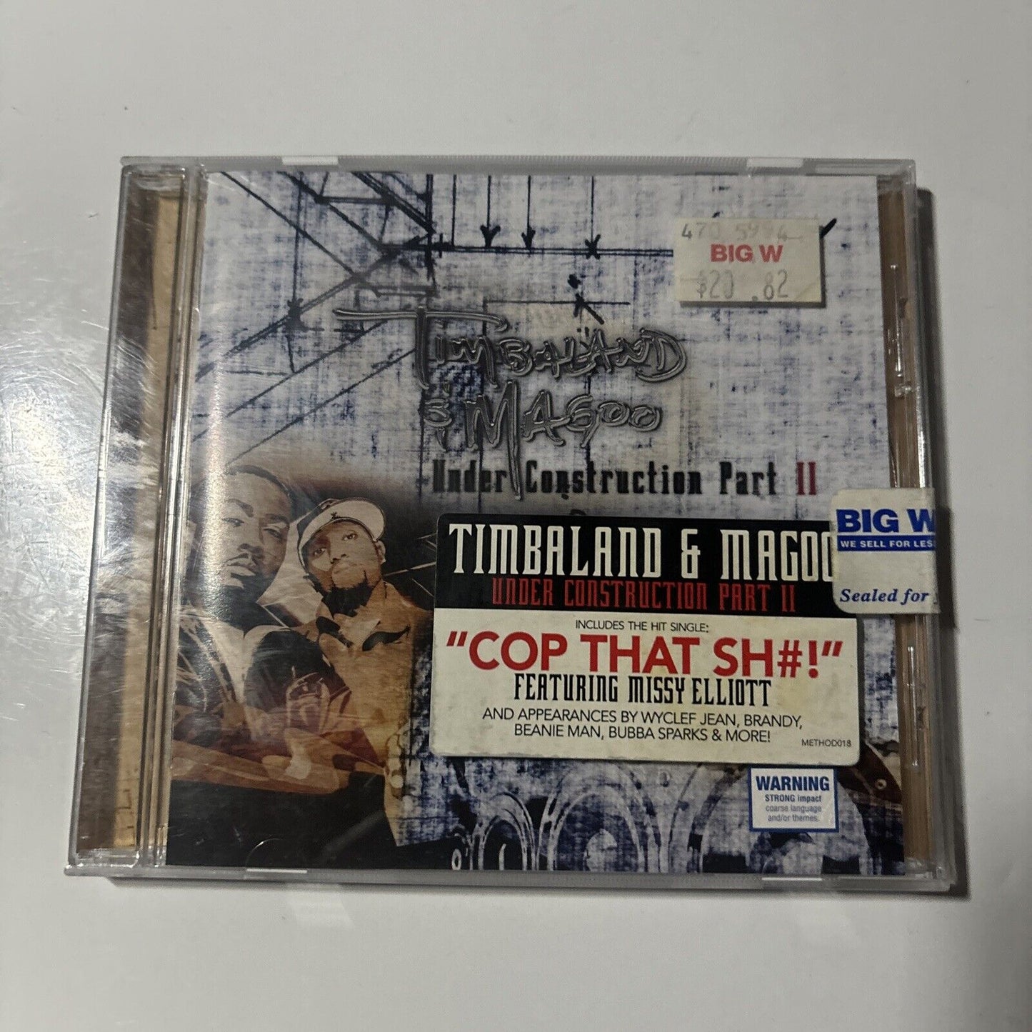 Timbaland & Magoo - Under Construction Part II (CD, 2003) METHOD018