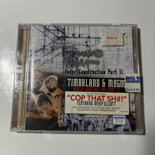Timbaland & Magoo - Under Construction Part II (CD, 2003) METHOD018