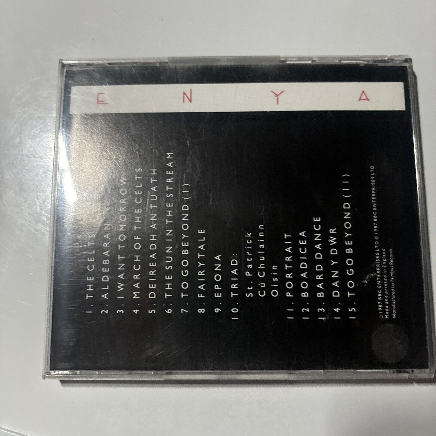 Enya - Enya (CD, 1988) BBC Records And Tapes BBC CD 605