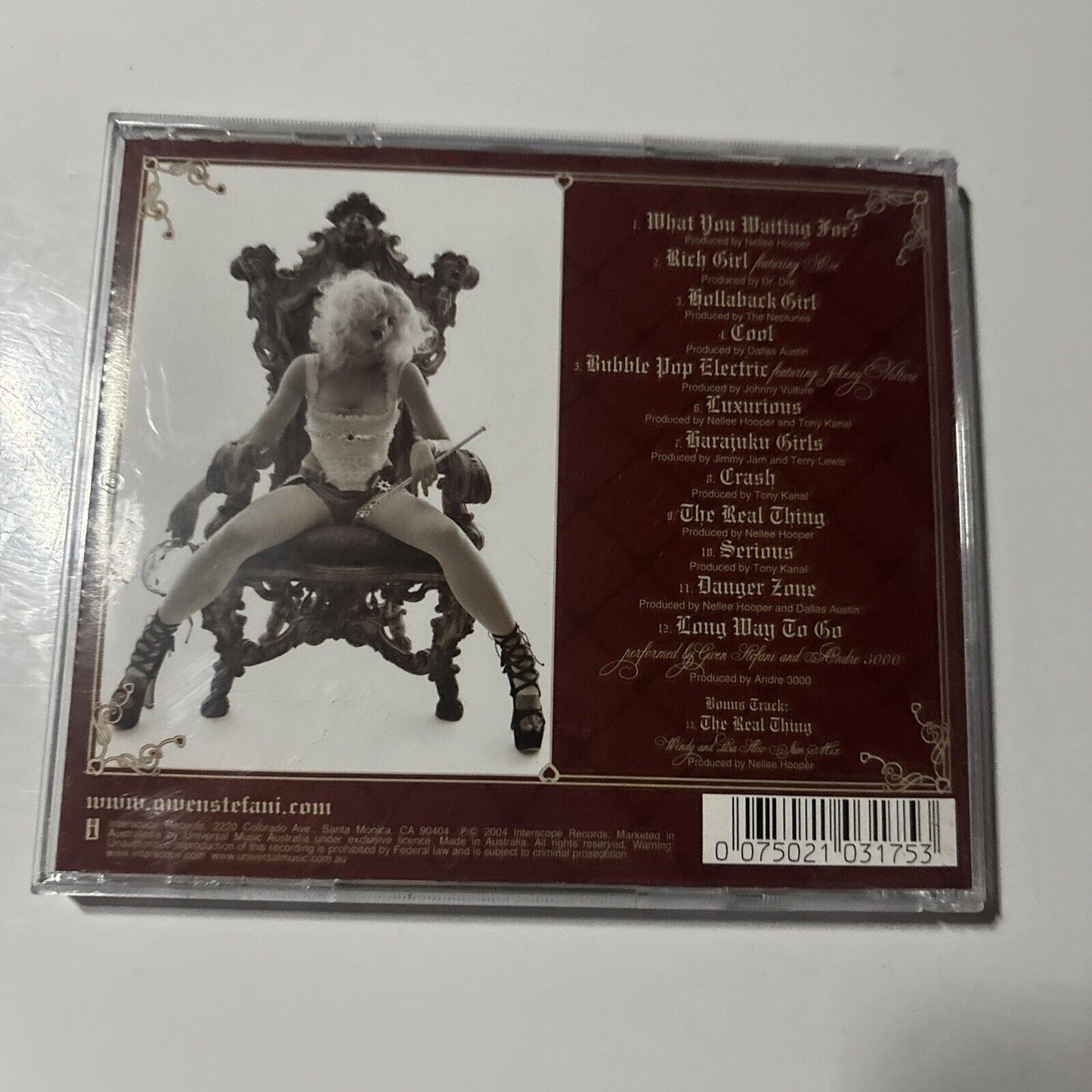 Gwen Stefani - Love.Angel.Music.Baby. (CD, 2004) Interscope Records