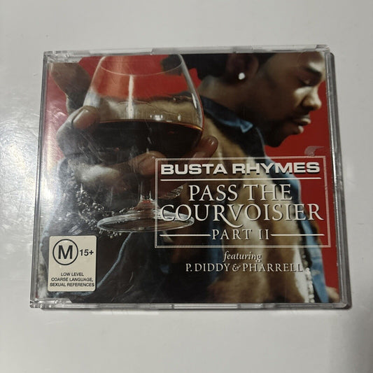 Busta Rhymes Feat. P. Diddy & Pharrell - Pass The Courvoisier Part II (CD, 2002)