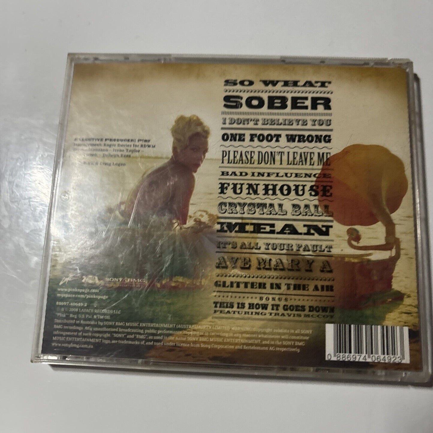 P!NK - Funhouse (CD, 2008) LaFace Records