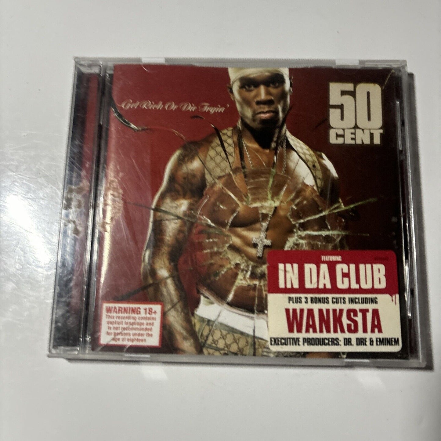 50 Cent - Get Rich Or Die Tryin' (CD, 2004) Universal Music