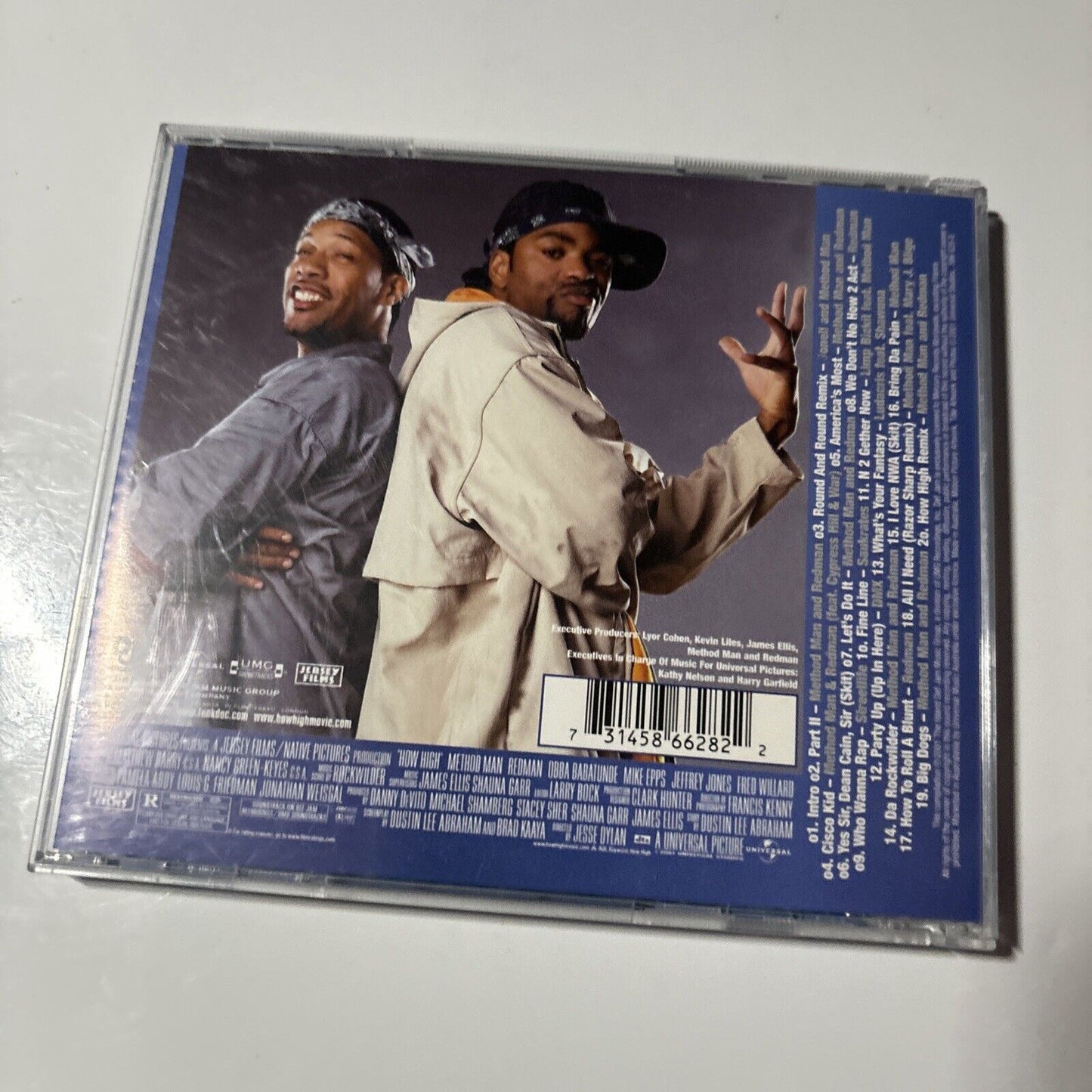 How High - The Soundtrack by Method Man and Redman CD, 2001 586 628-2