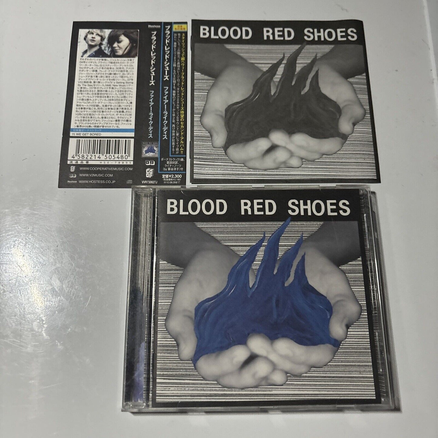 Blood Red Shoes - Fire Like This [Japan Bonus Track] (CD, 2010) VVR730627J Obi