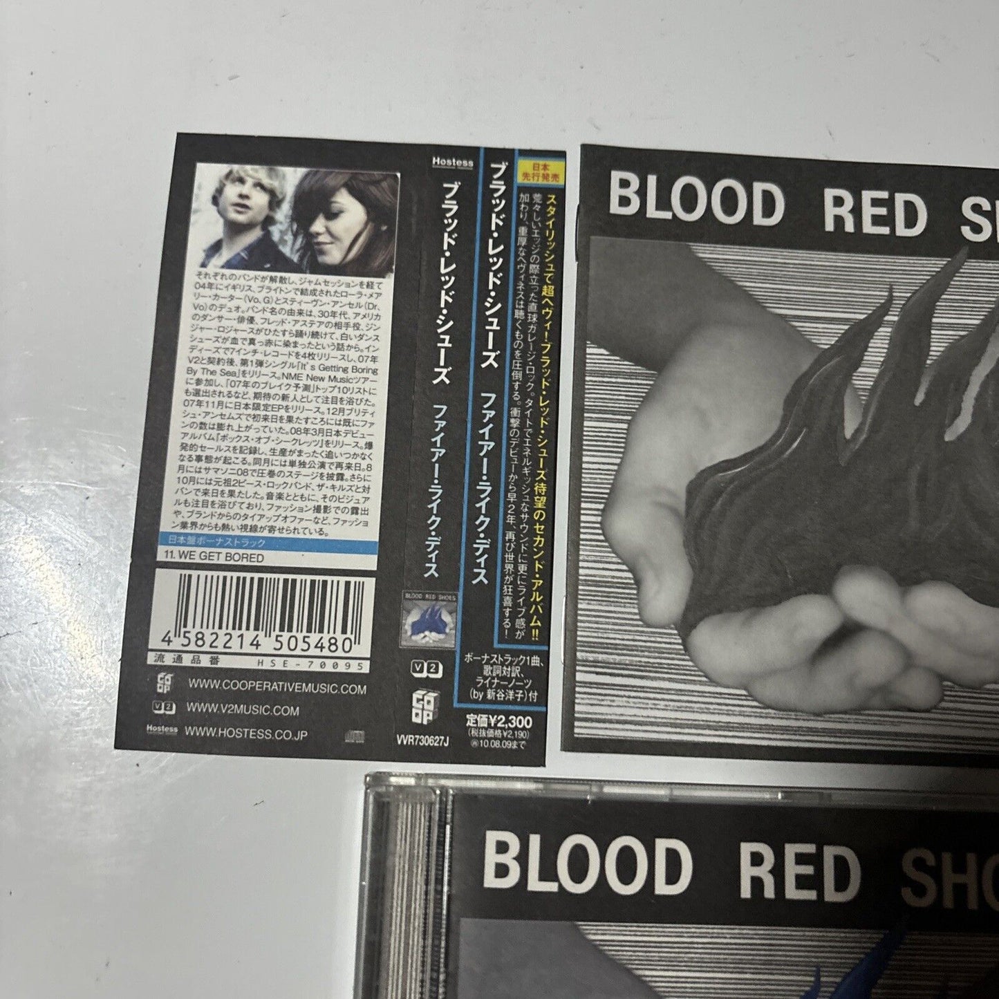 Blood Red Shoes - Fire Like This [Japan Bonus Track] (CD, 2010) VVR730627J Obi