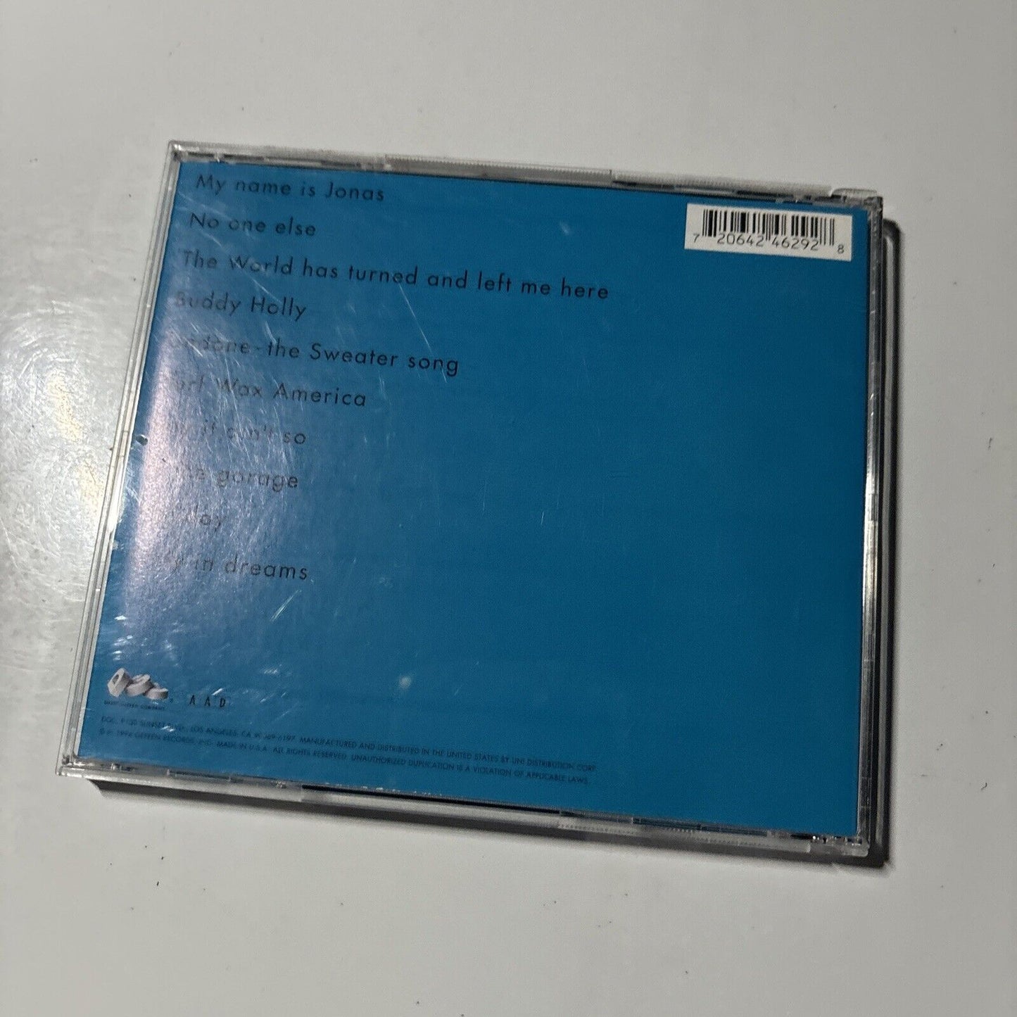 Weezer - Weezer (CD, 1994) DGCD-24629