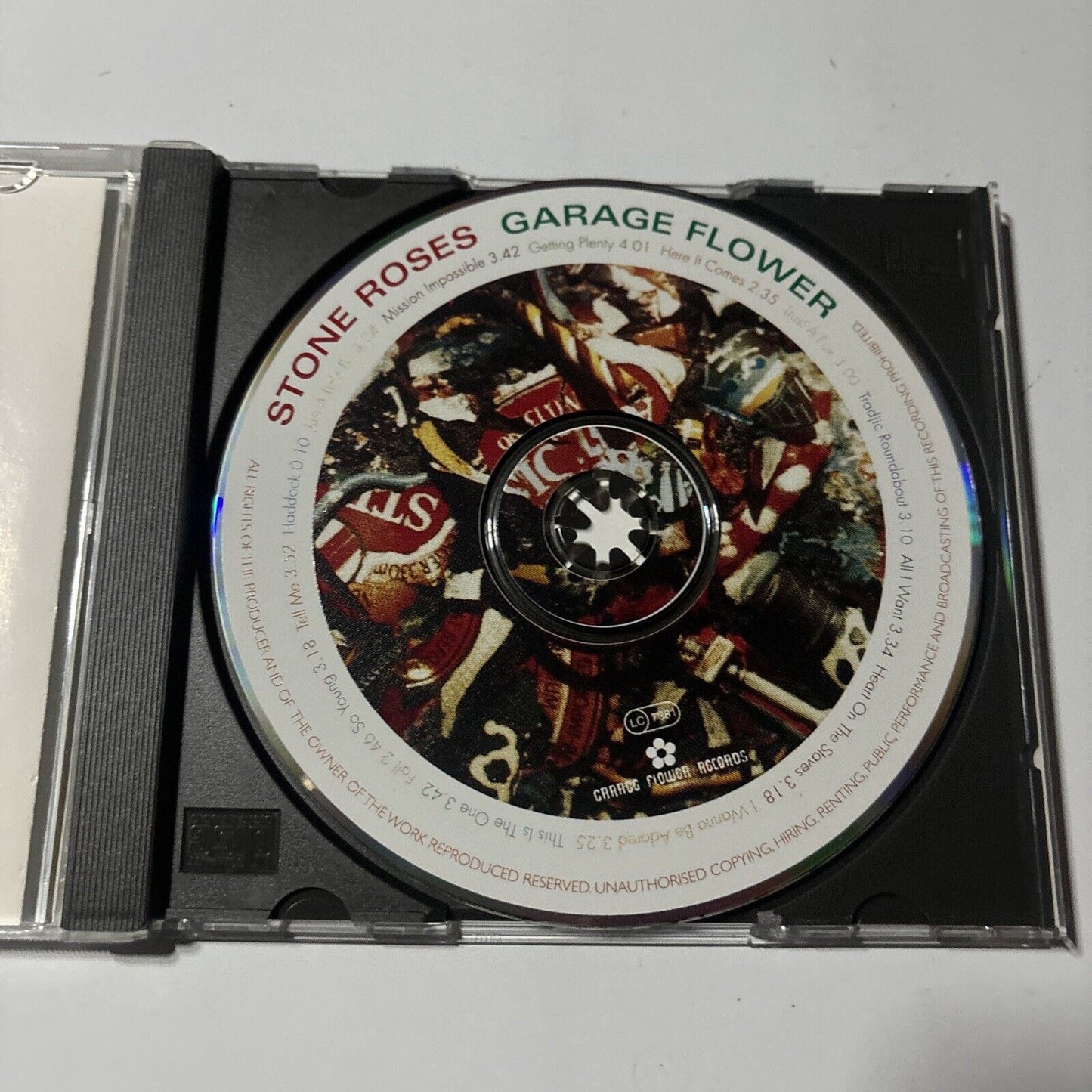 The Stone Roses - Garage Flower (CD, 1996) Japan GARAGE CD 1