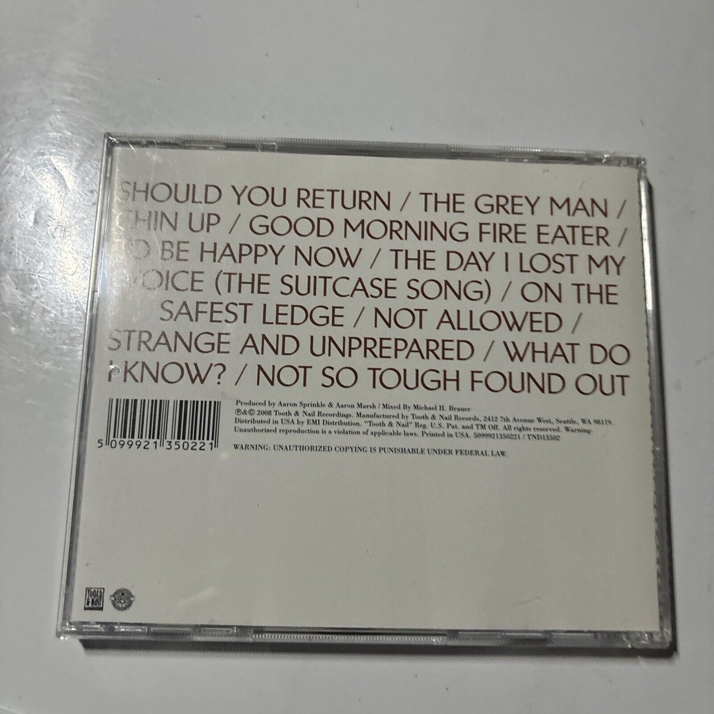 Copeland - You Are My Sunshine (CD, 2008) Tooth & Nail Records TND13502