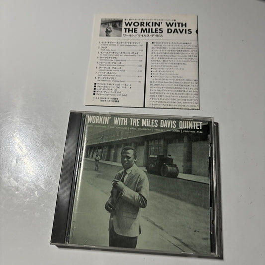 Miles Davis - Workin' With The Miles Davis Quintet (CD, 1996) Japan vicj-2064