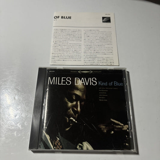 Miles Davis - Kind Of Blue (CD, 2000) Japan SME Records srcs-9701